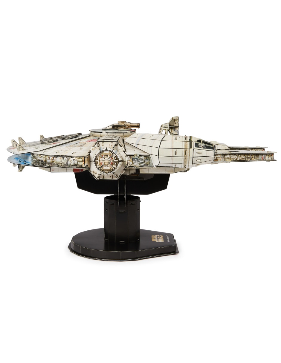Rompecabezas Star Wars Halcón Milenario 4D 223 piezas 8