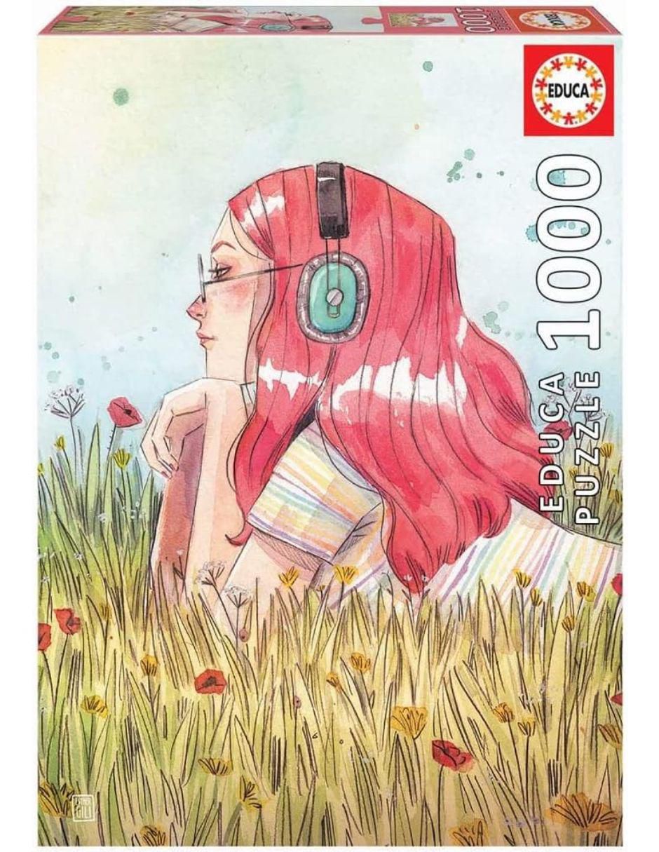 Rompecabezas Junio, Esther Gili 1000 piezas