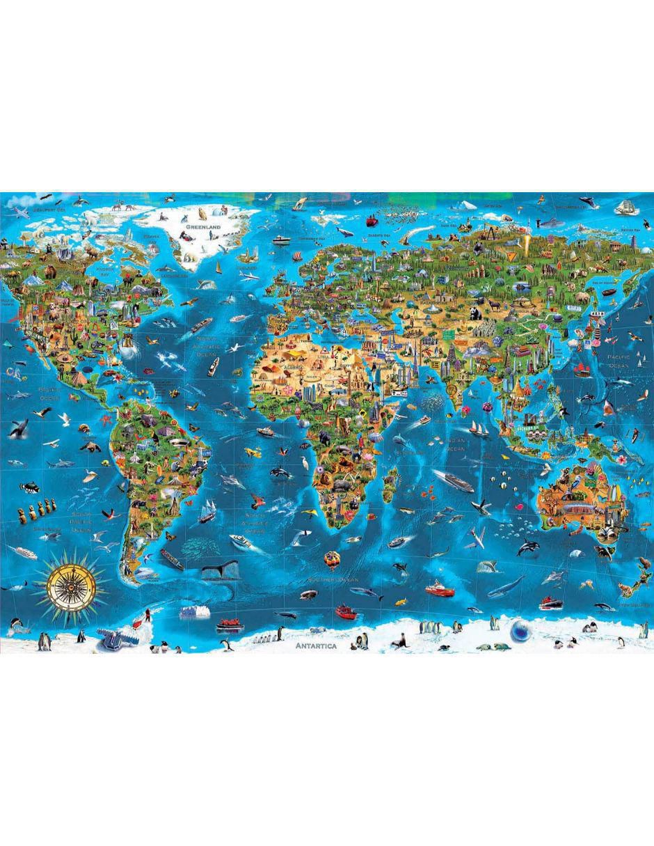 Rompecabezas Maravillas del Mundo 1000 piezas 3