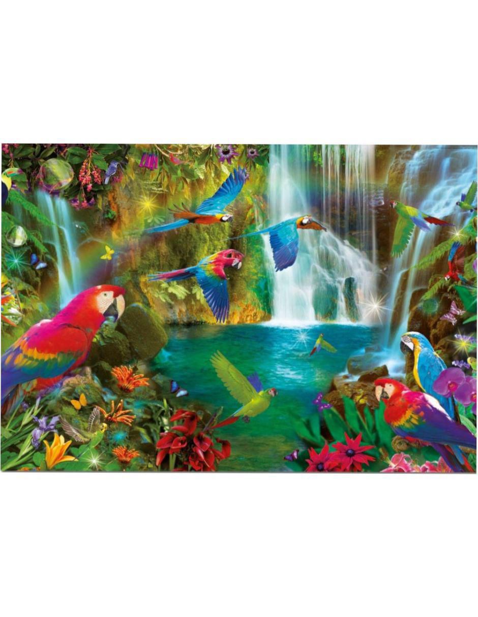 Rompecabezas Loros Tropicales 1000 piezas 3
