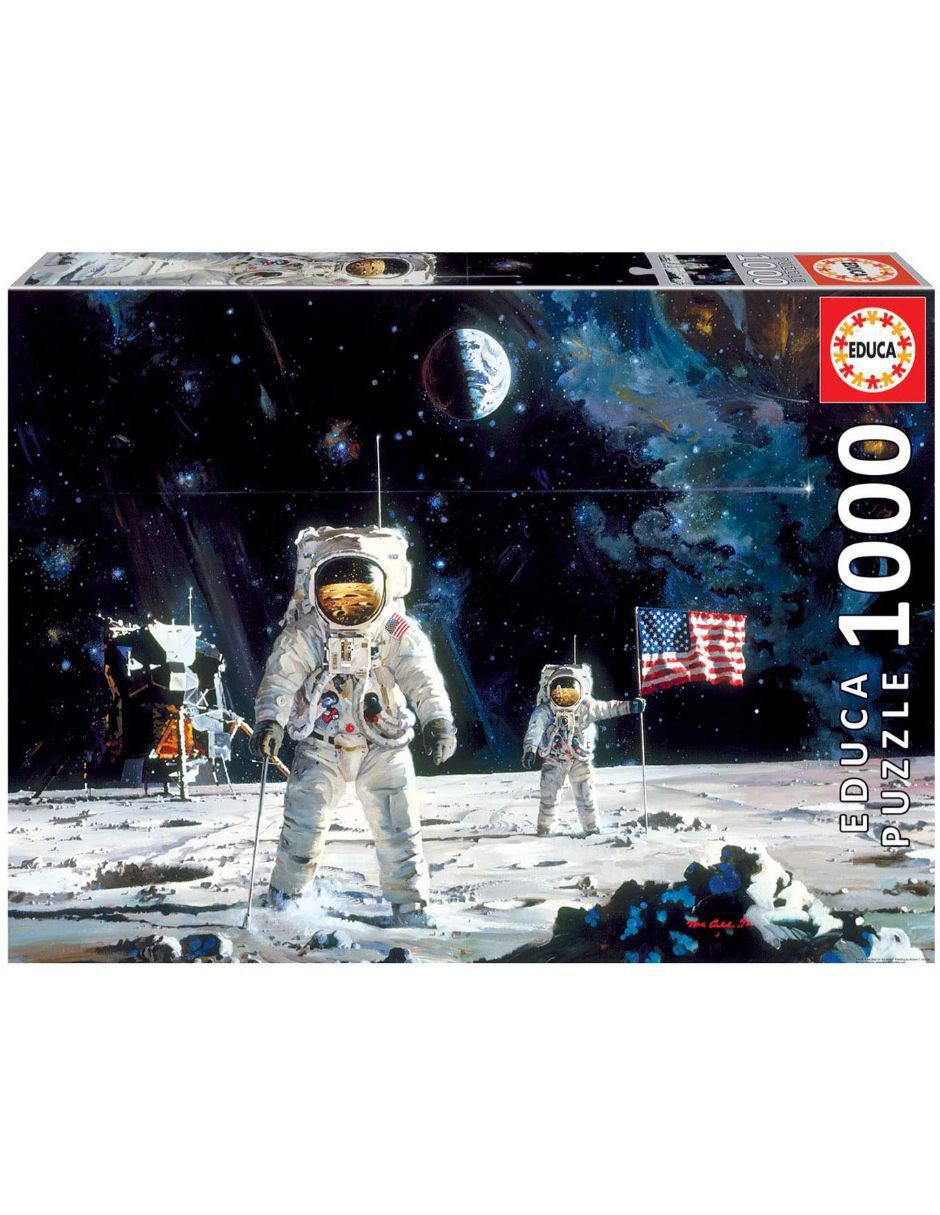 Rompecabezas Primer Hombre en la luna 1000 piezas Rompecabezas Primer Hombre en la luna 1000 piezas