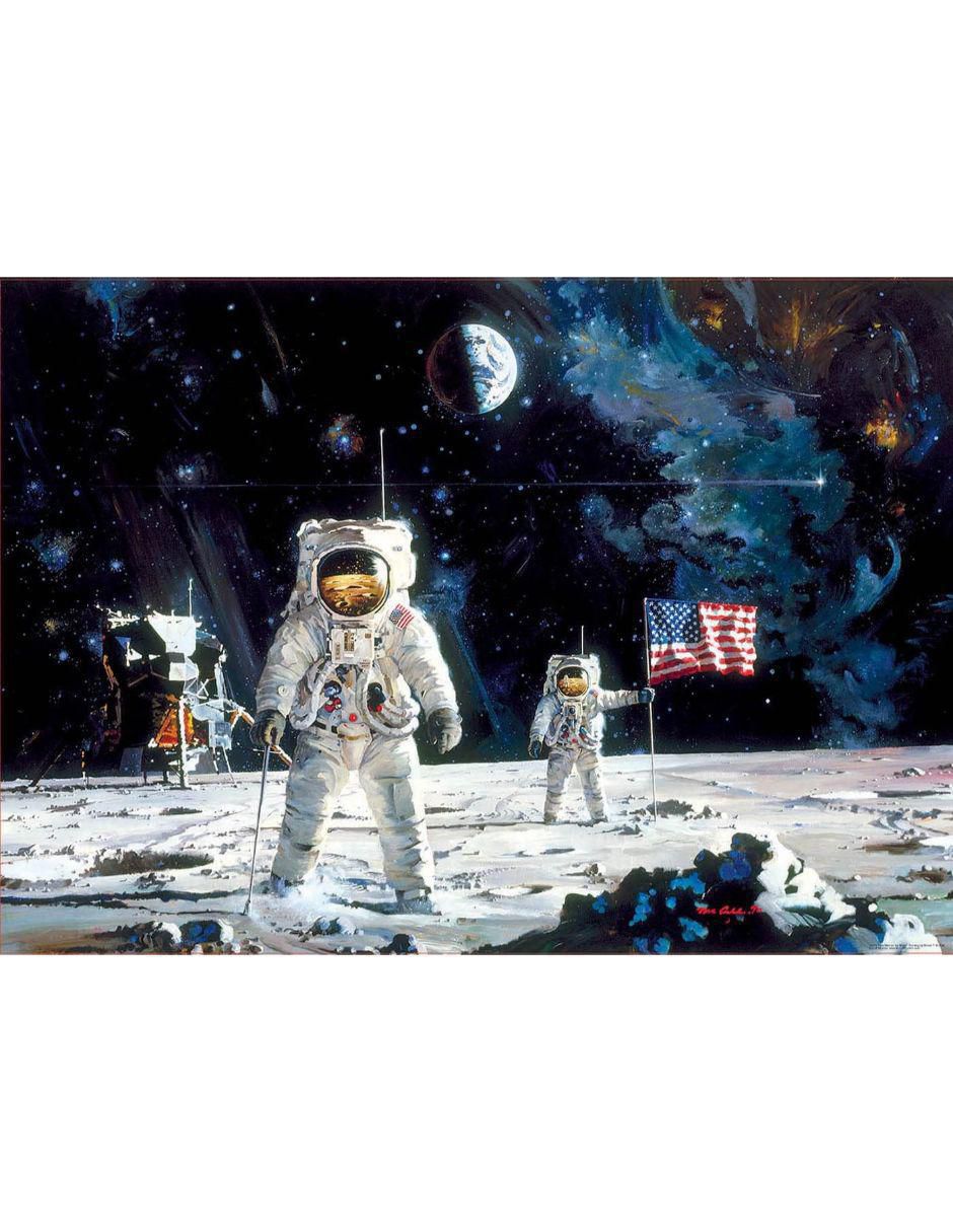 Rompecabezas Primer Hombre en la luna 1000 piezas 3