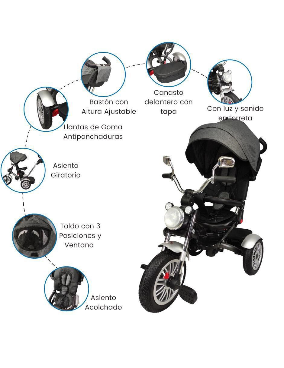 Triciclo rodada 10 unisex 3