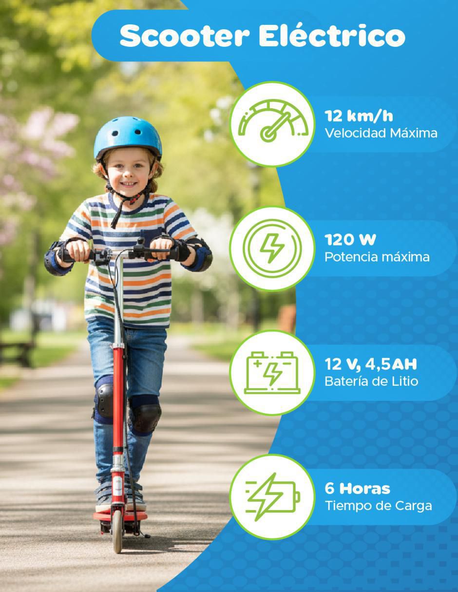 Scooter eléctrico yei no aplica