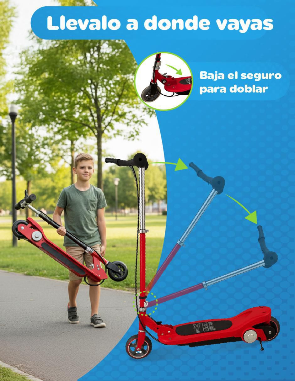 Scooter eléctrico yei no aplica