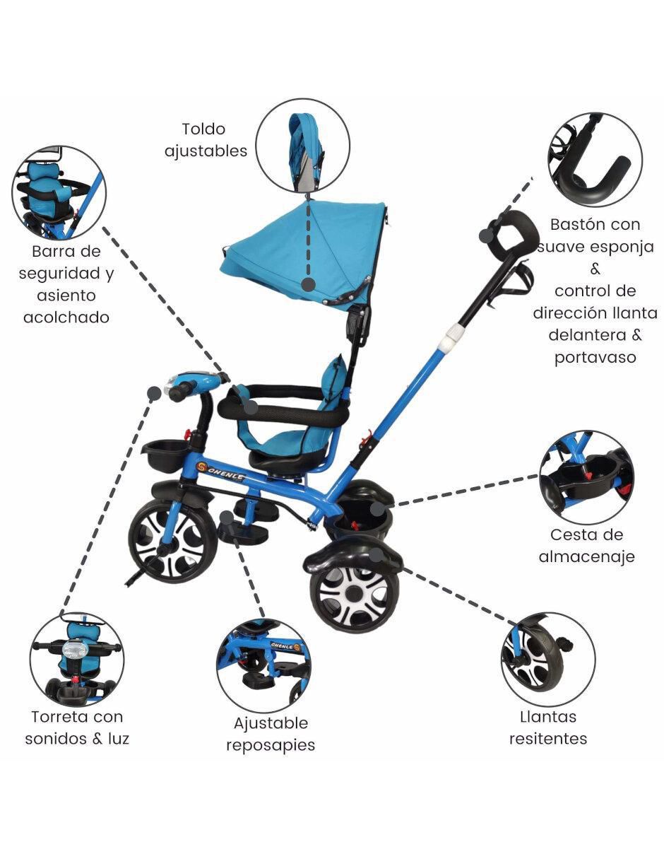 Triciclo rodada 10 unisex 2