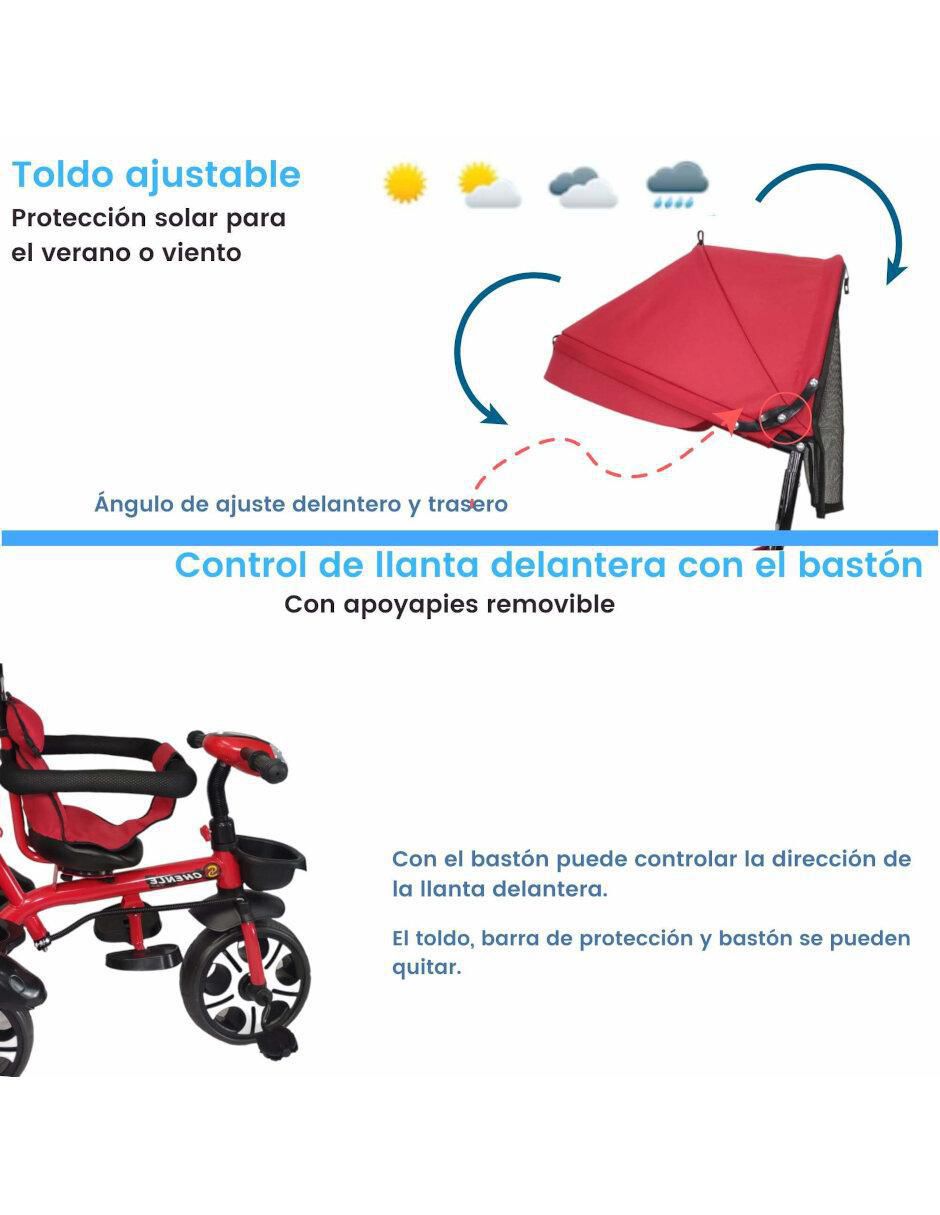 Triciclo the baby shop "rodada" 10 asiento giratorio 360 "para" unisex
