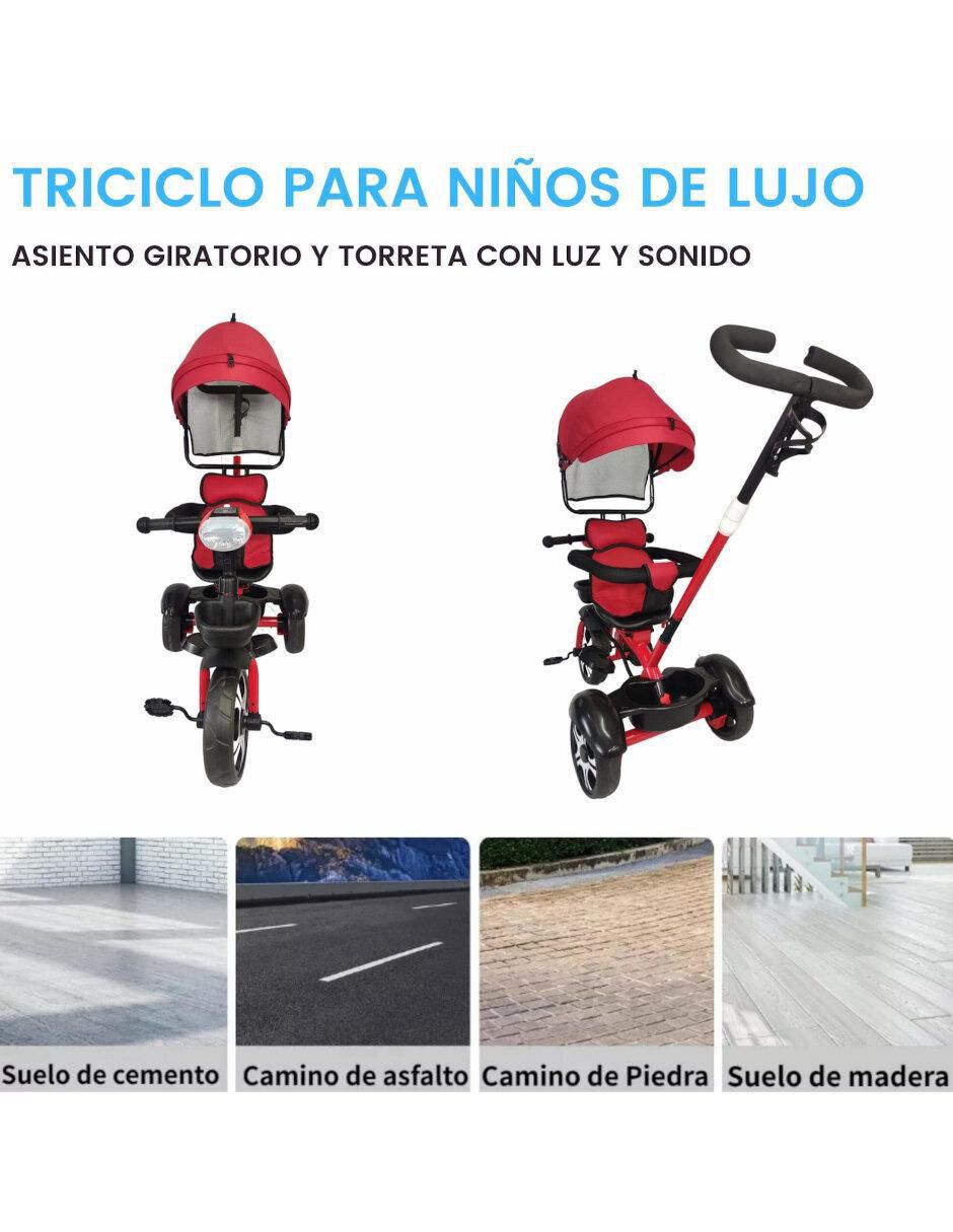 Triciclo the baby shop "rodada" 10 asiento giratorio 360 "para" unisex