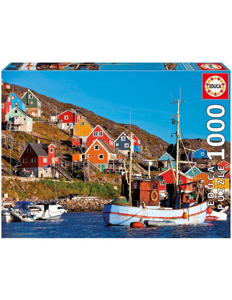 Rompecabezas Casas nordicas 1000 piezas