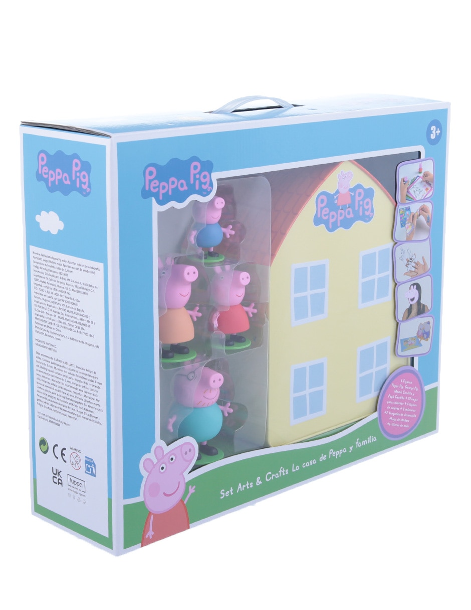La Casa De Peppa Y Familia juego didáctico infantil unisex 2