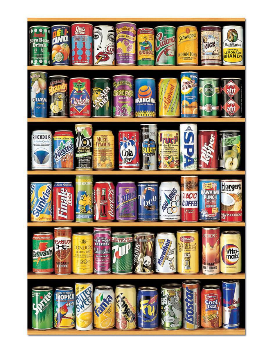 Rompecabezas Latas de Refrescosd 1500 piezas 2