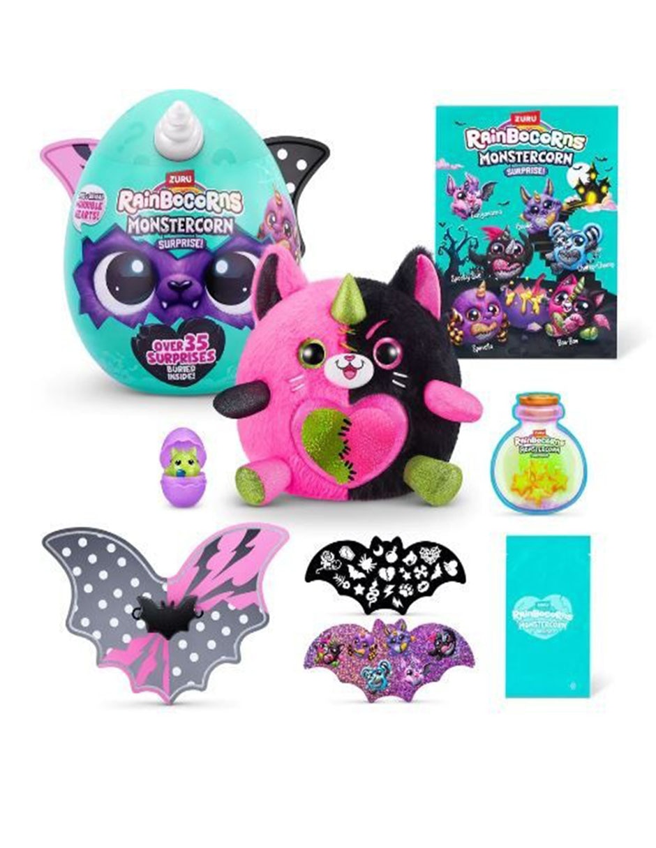 Peluche de Monstercorn Surprise Monstruo Rainbcorns de 26.5 cm 2