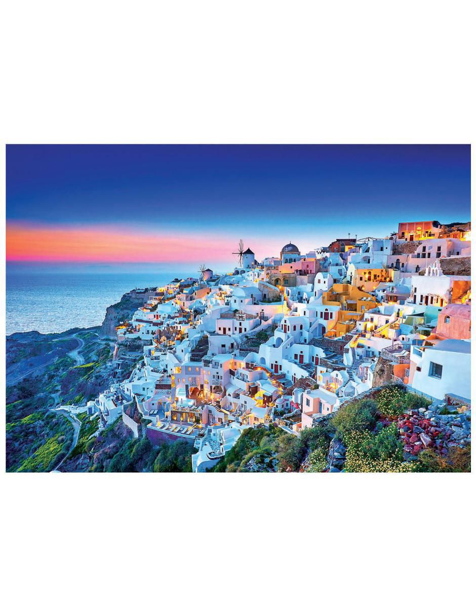 Rompecabezas Santorini atardecer 1500 piezas