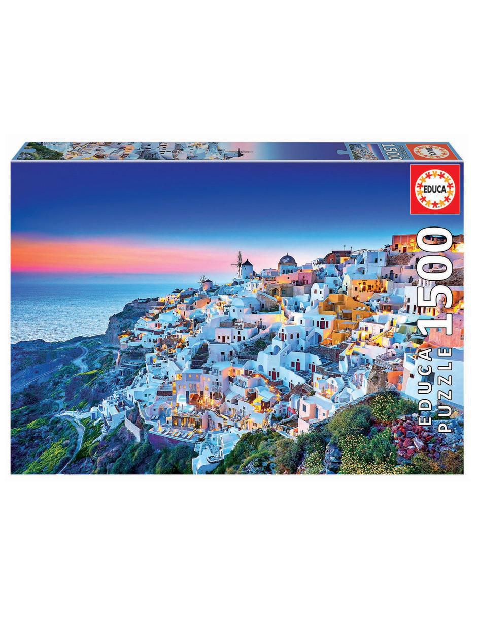 Rompecabezas Santorini atardecer 1500 piezas 2