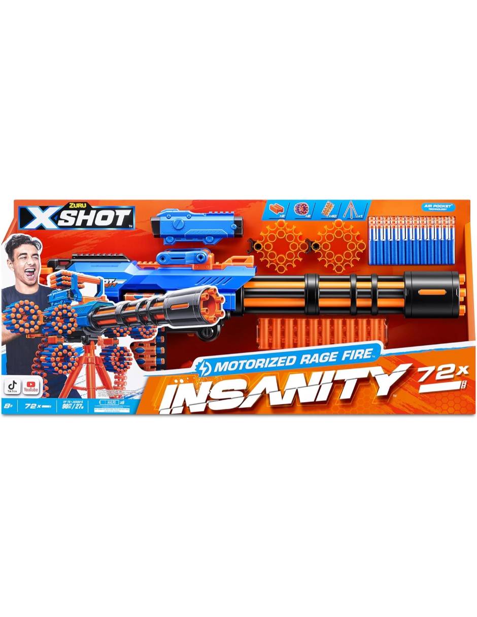 Pistola de dardos X-Shot Insanity 2