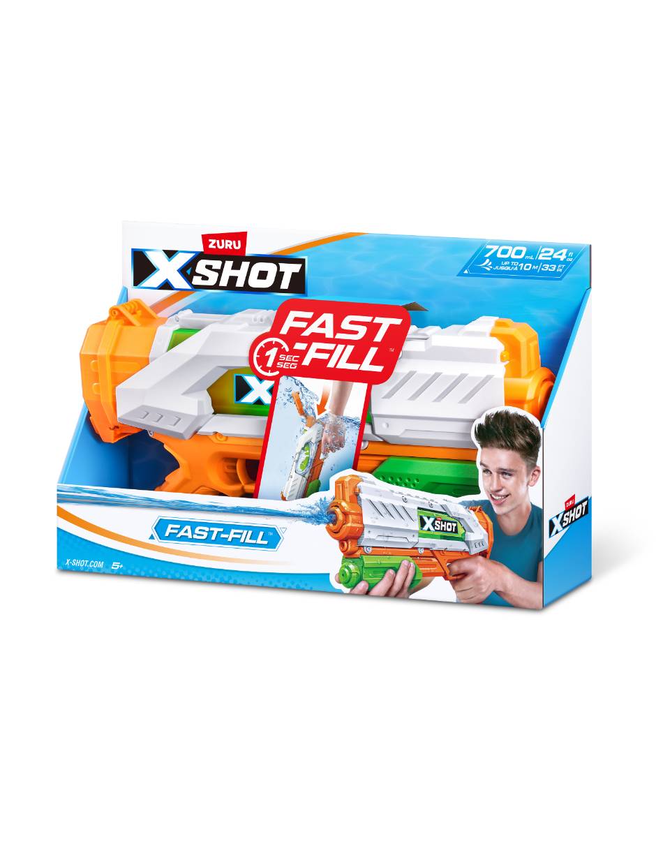 Pistola de agua X-Shot Fast-Fill 6