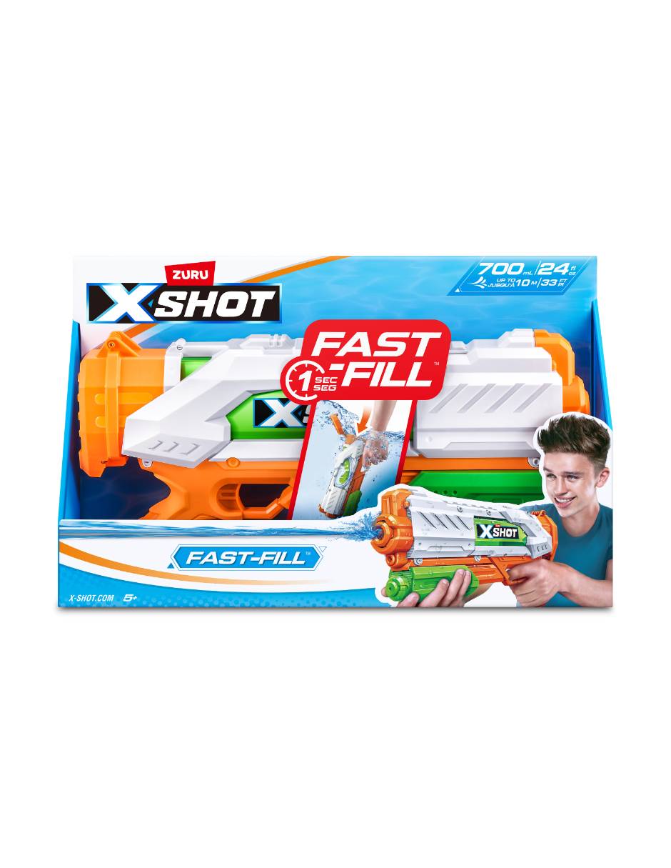 Pistola de agua X-Shot Fast-Fill 7