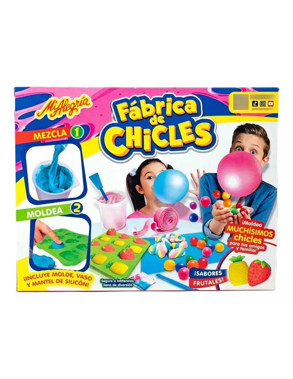 Fábrica de chicles Mi Alegría entretenimiento
