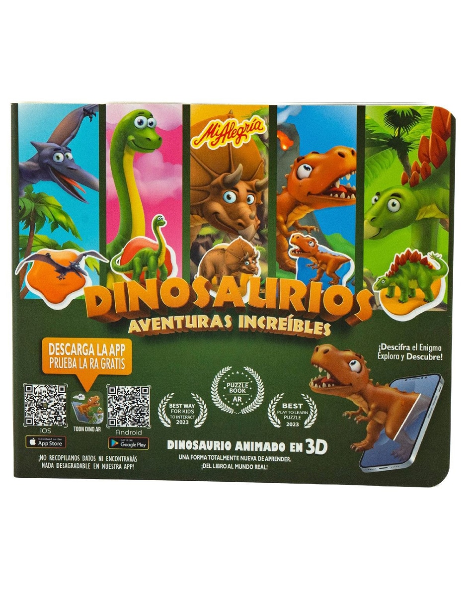 Dinomundo 3D Mi Alegria juego didáctico unisex 6