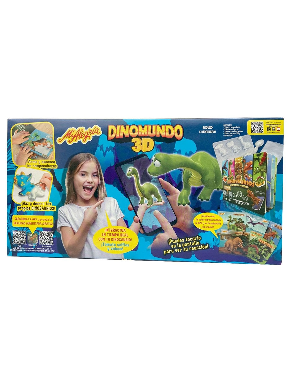 Dinomundo 3D Mi Alegria juego didáctico unisex 7