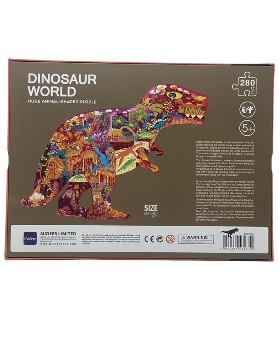 Rompecabezas Dinosaurios prehistóricos 280 piezas 2