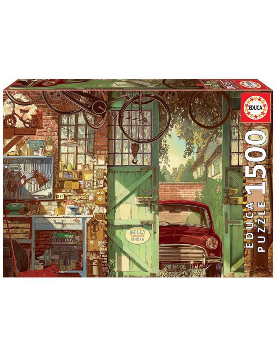 Rompecabezas Garage Antiguo, Arly Jones 1500 piezas 2
