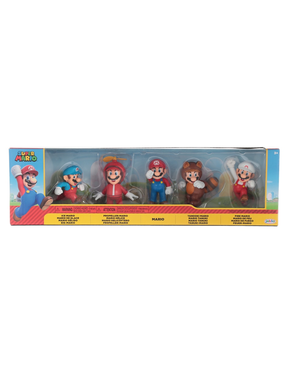 Set figuras acción Nintendo Super Mario collectors 6