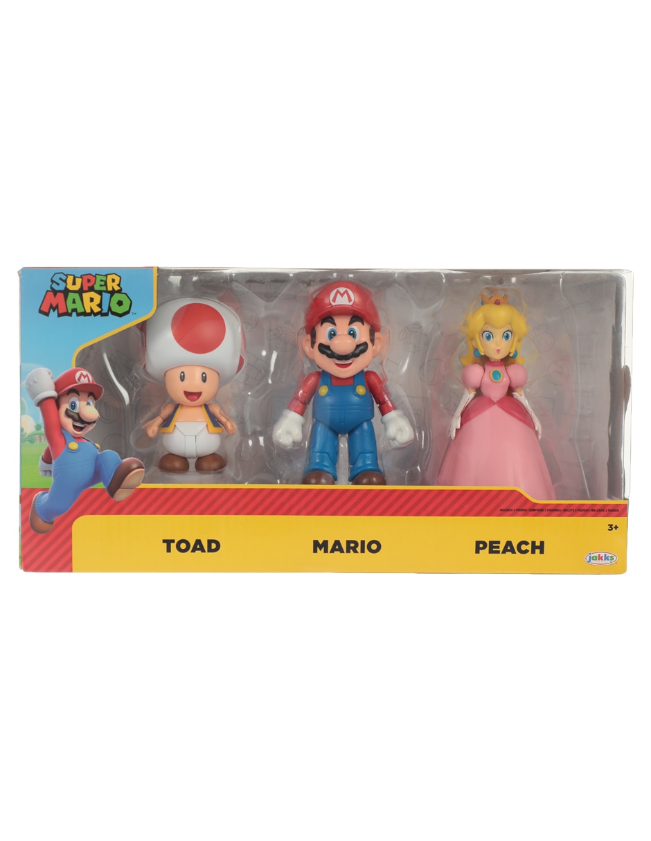 Set figuras acción Super Mario Bros Mario Bros 7