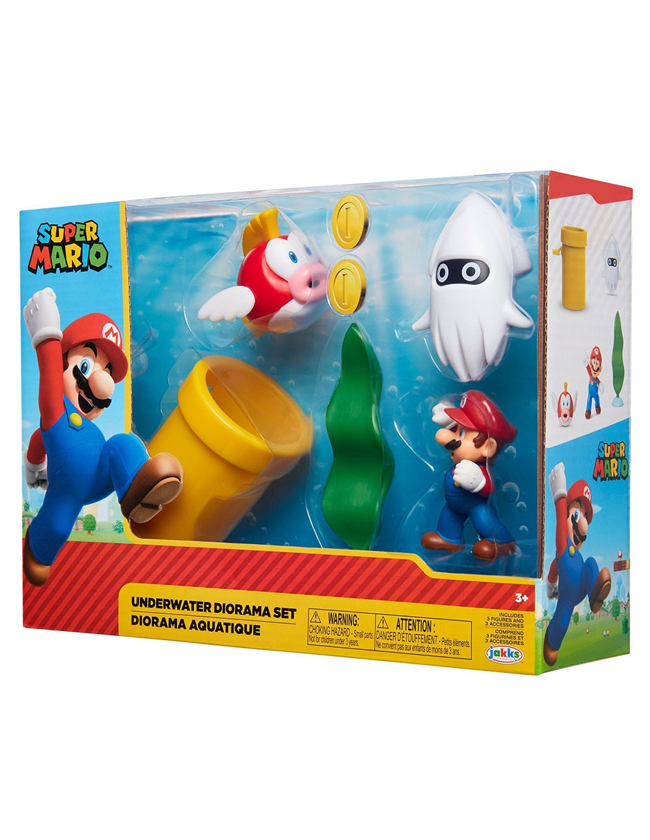 Figura de acción Super Mario Super Mario: Diorama Submarino collectors 5