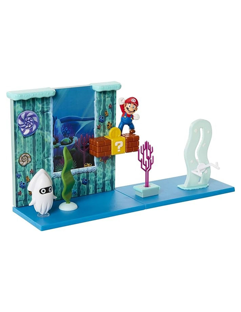 Set figuras de juguete Super Mario collectors 2