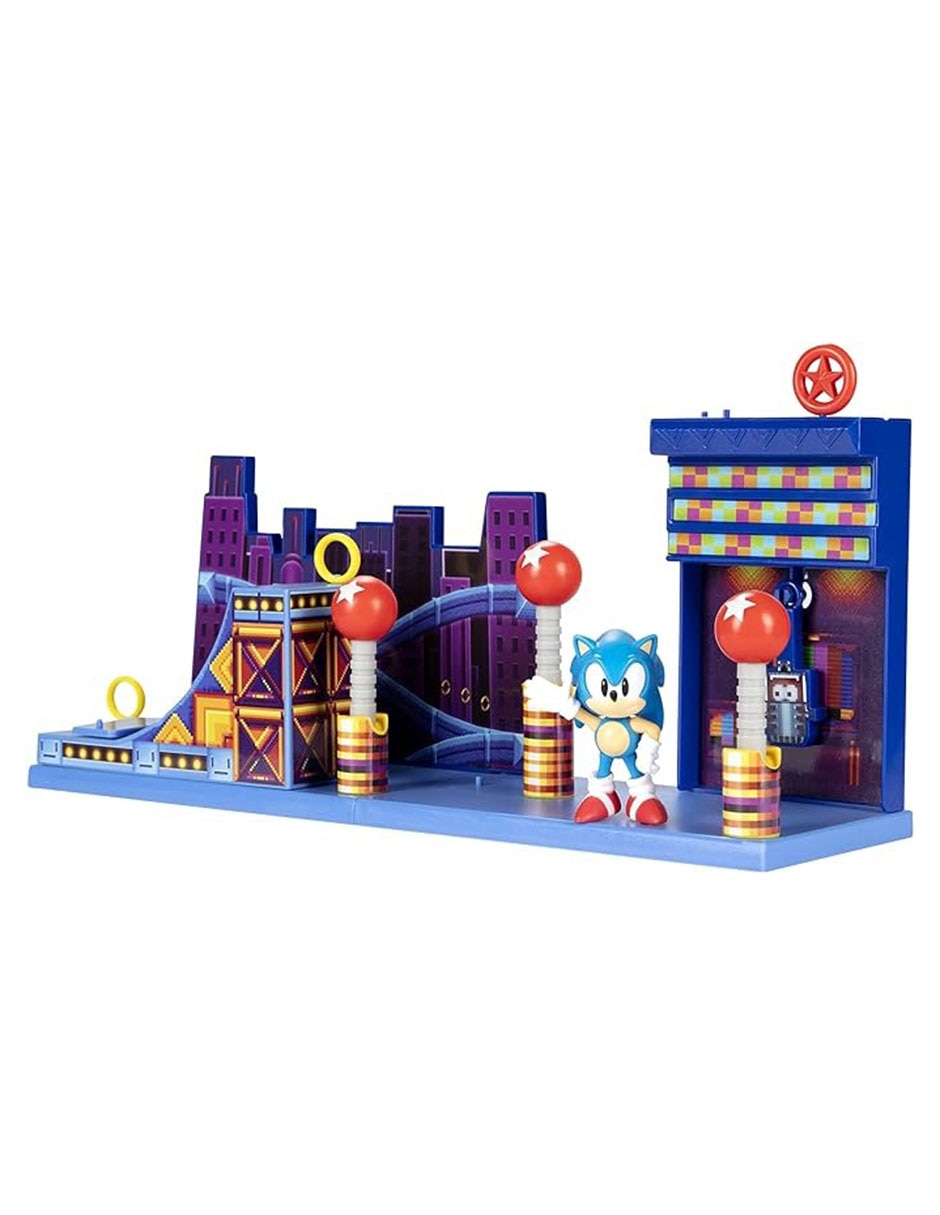 Set figuras acción Sonic The Hedgehog 30th Anniversary Sonic aniversario 2