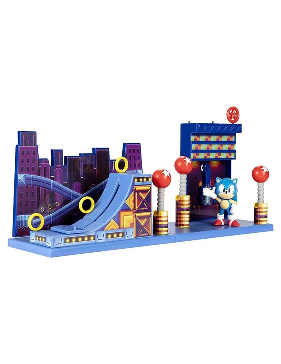 Set figuras acción Sonic The Hedgehog 30th Anniversary Sonic aniversario 3