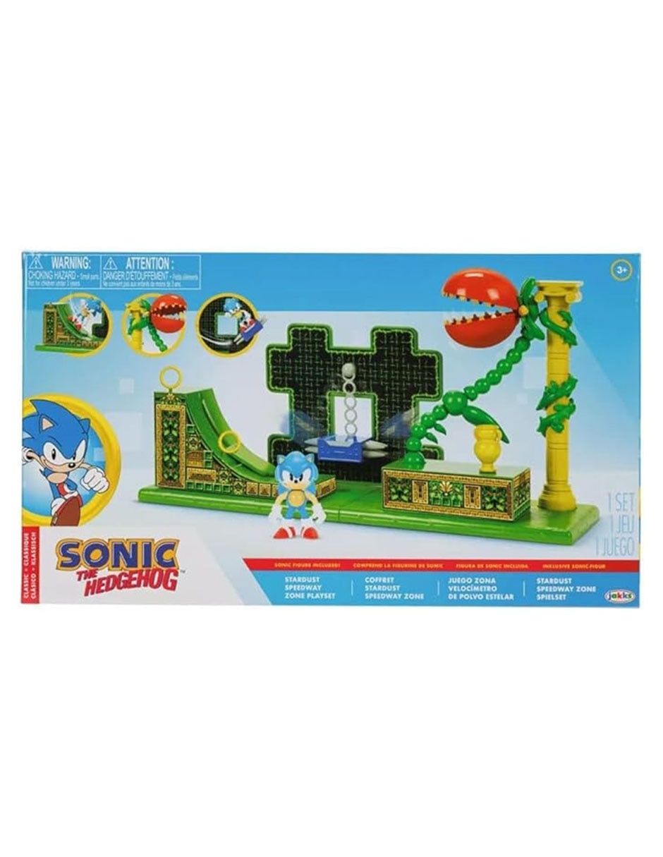 Set figuras de juguete Sonic The Hedgehog collectors 3