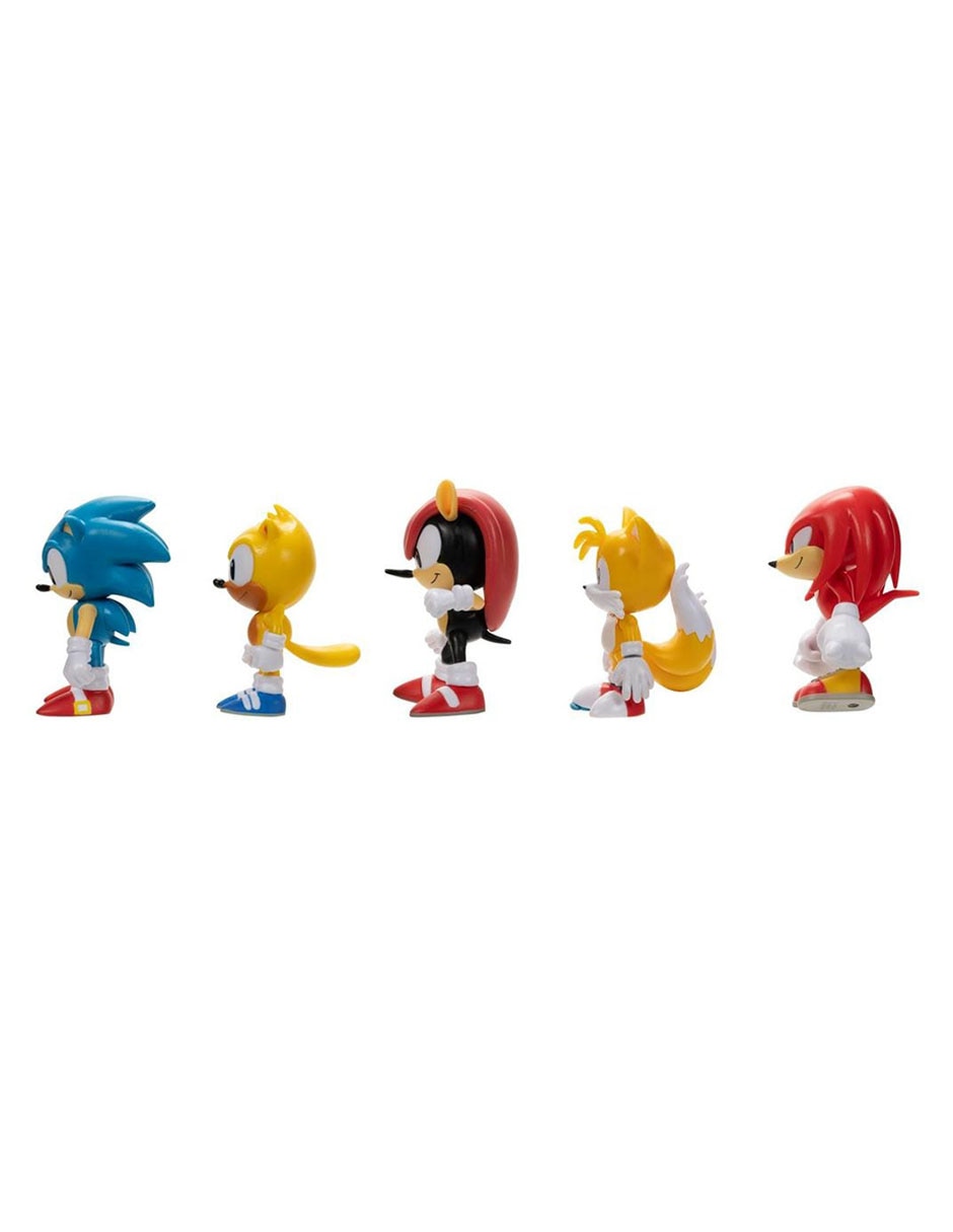 Set figuras acción Sonic The Hedgehog clásica 2