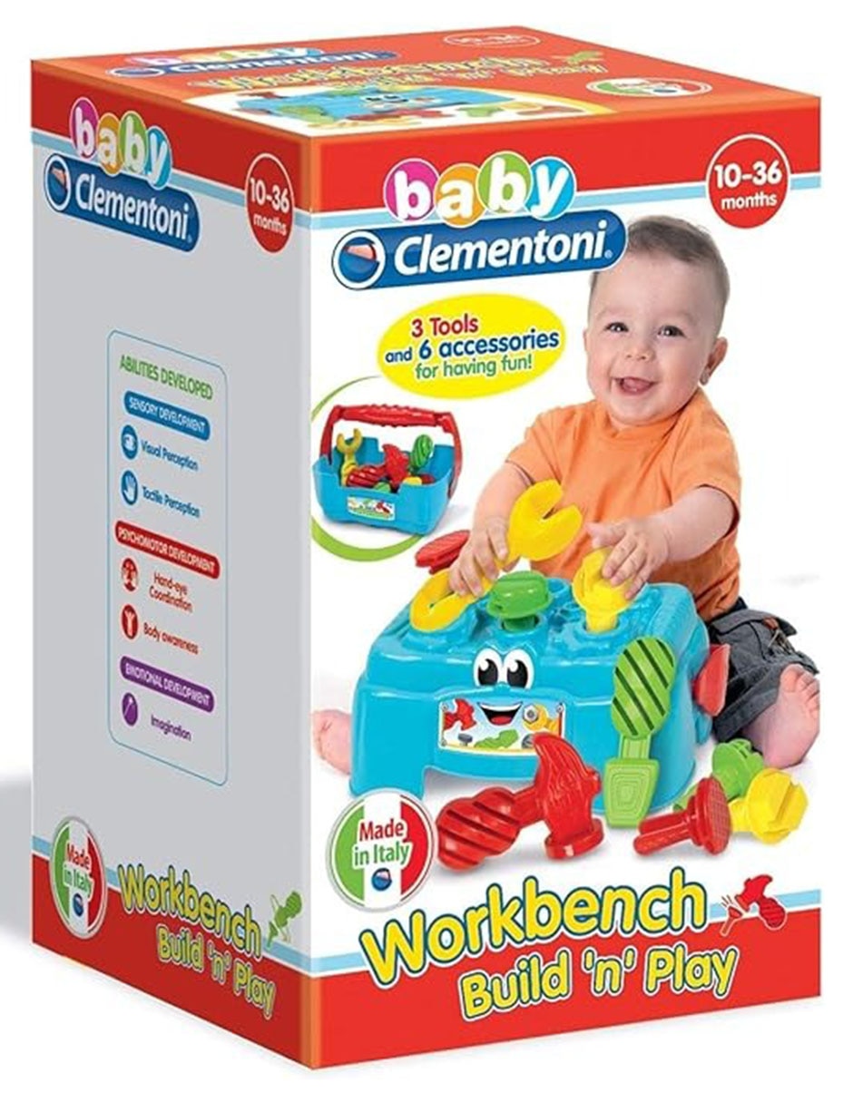 Banco De Trabajo. Construir Y Jugar Baby juego didáctico infantil unisex 4