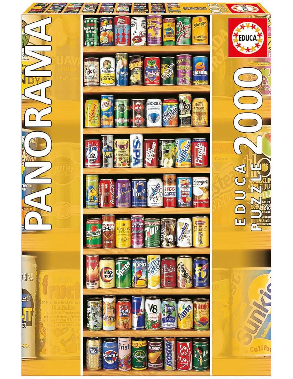 Rompecabezas Latas de Refrescosd 2000 piezas 2