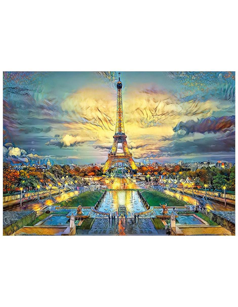 Rompecabezas Torre Eiffel, París 500 piezas Rompecabezas Torre Eiffel, París 500 piezas