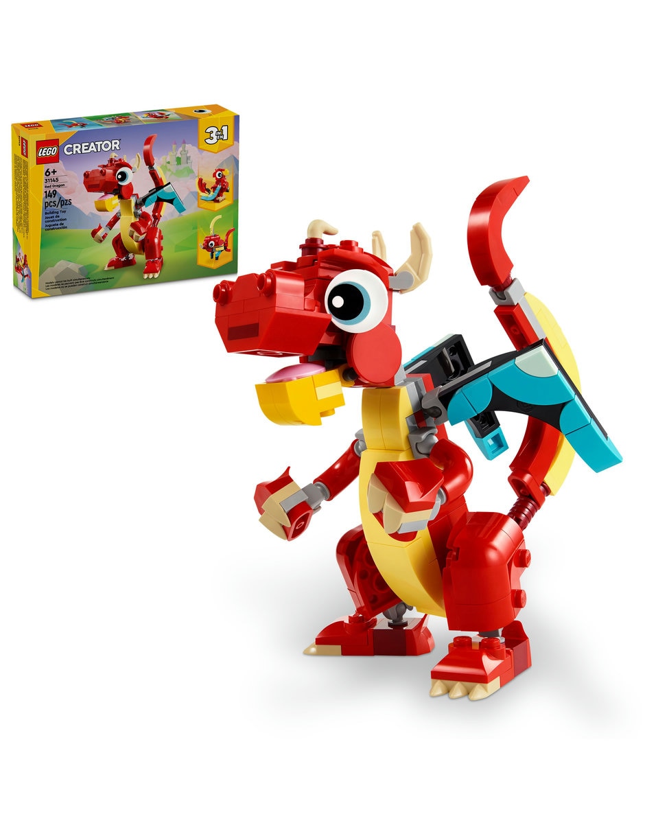 Dragón Rojo 3 en 1 31145