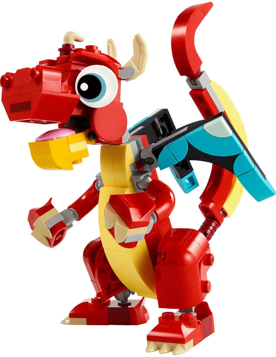 Dragón Rojo 3 en 1 31145 3