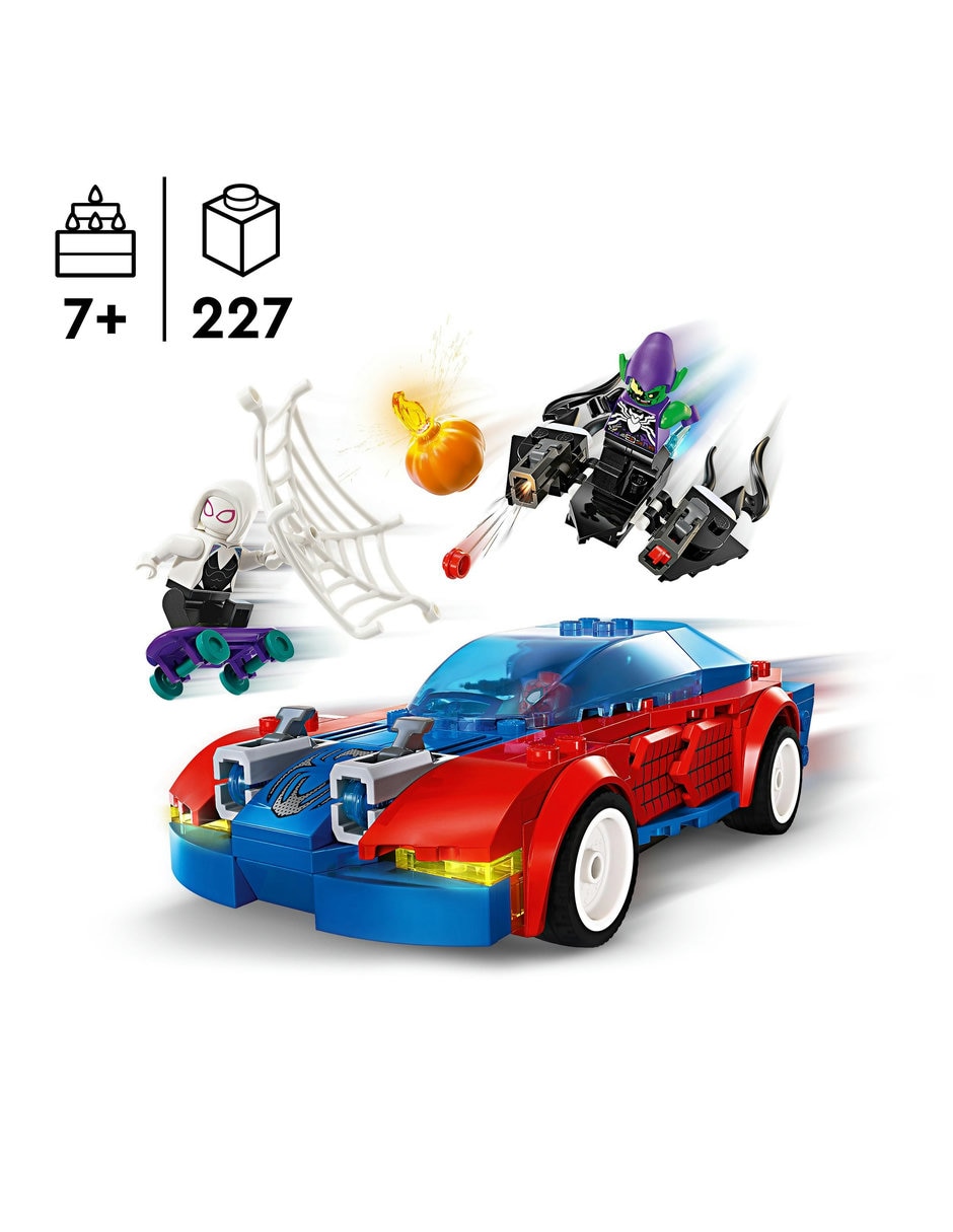 Coche de Carreras de Spider-Man y Duende Verde Venomizado 76279 Lego Super Heroes Marvel 6