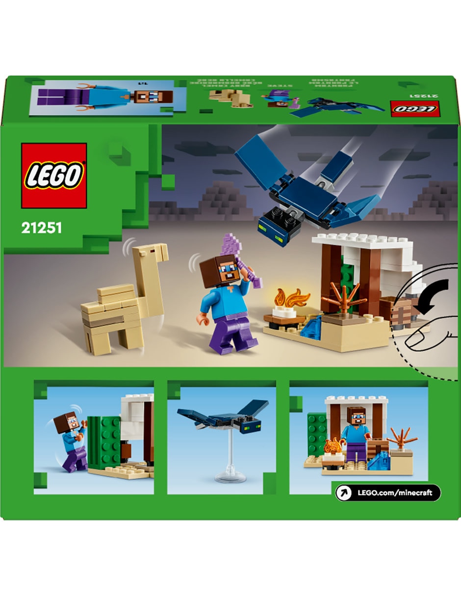 Lego best sale minecraft desierto