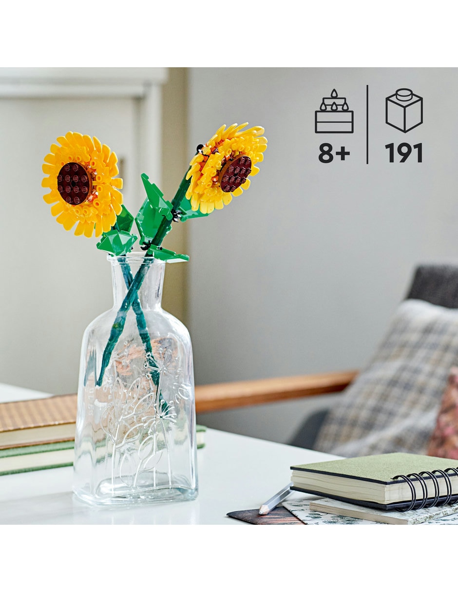 Girasoles 40524 Lego Flowers 5