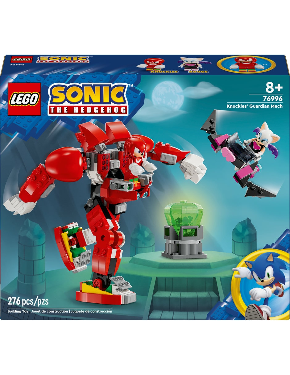 Juguete de construcción Robot Guardián de Knuckles LEGO Sonic