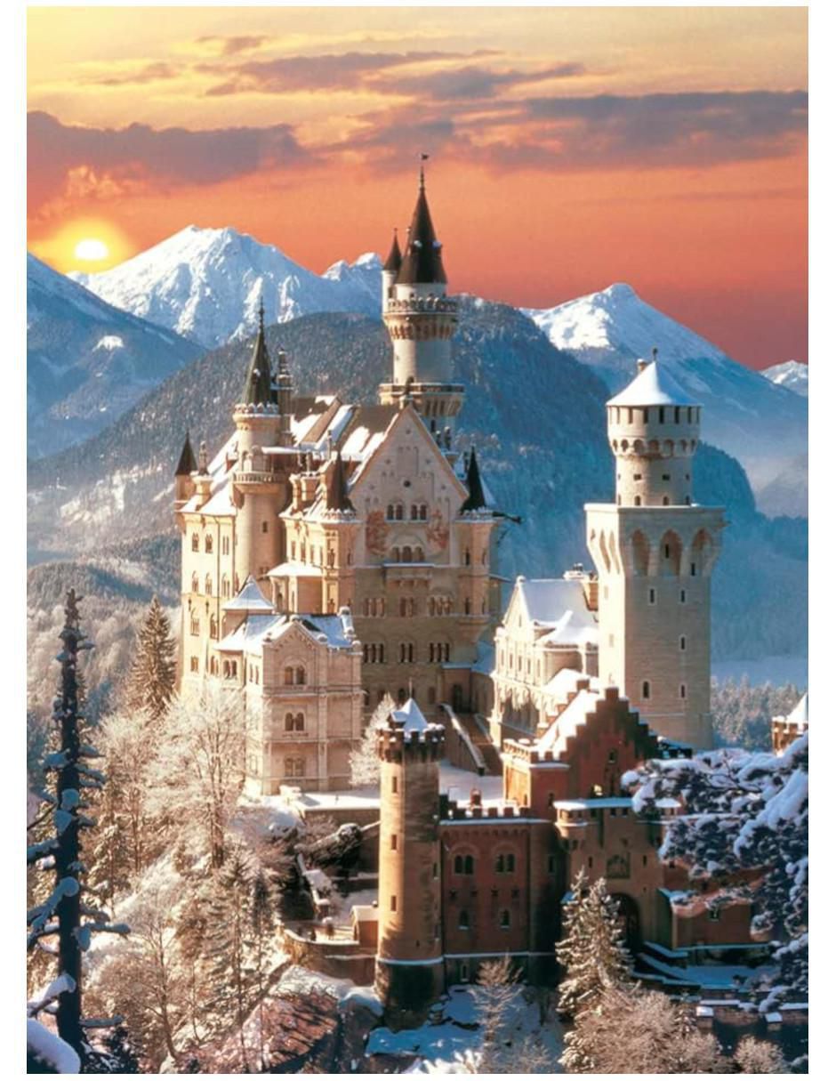 Rompecabezas Castillo Neuschwanstein 1500 piezas Rompecabezas Castillo Neuschwanstein 1500 piezas