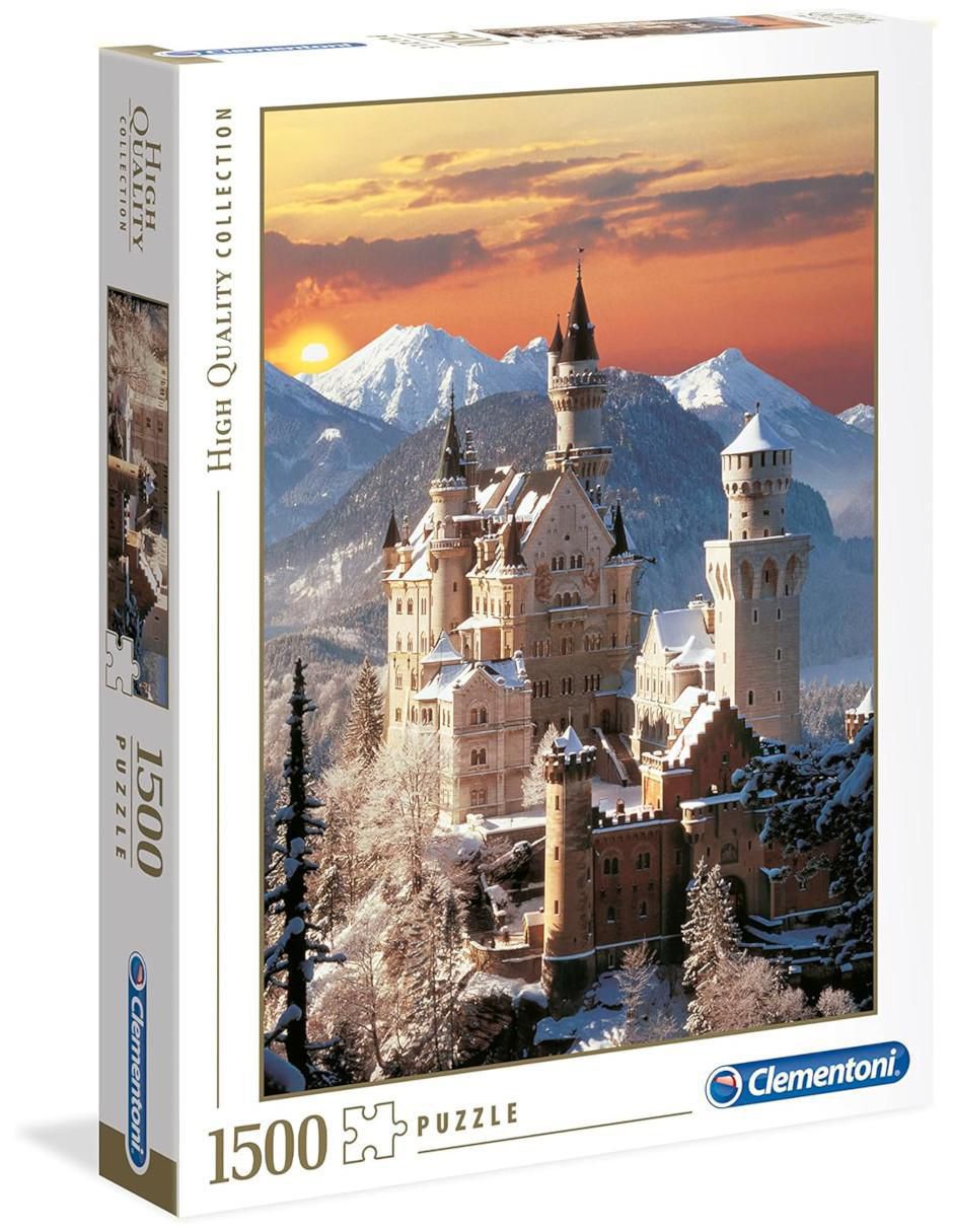 Rompecabezas Castillo Neuschwanstein 1500 piezas 2