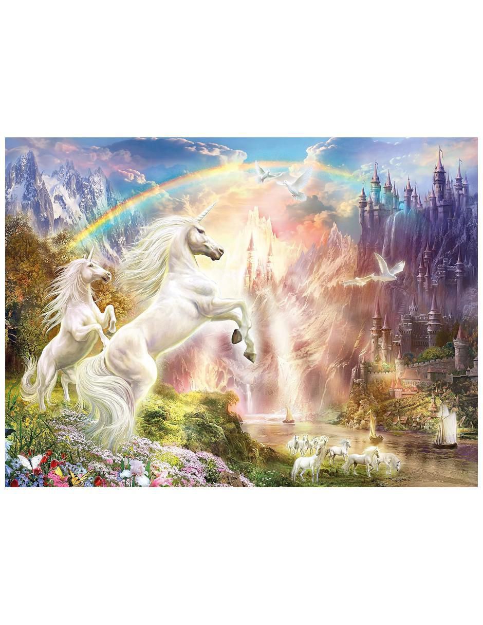 Rompecabezas Unicornios 500 piezas Rompecabezas Unicornios 500 piezas