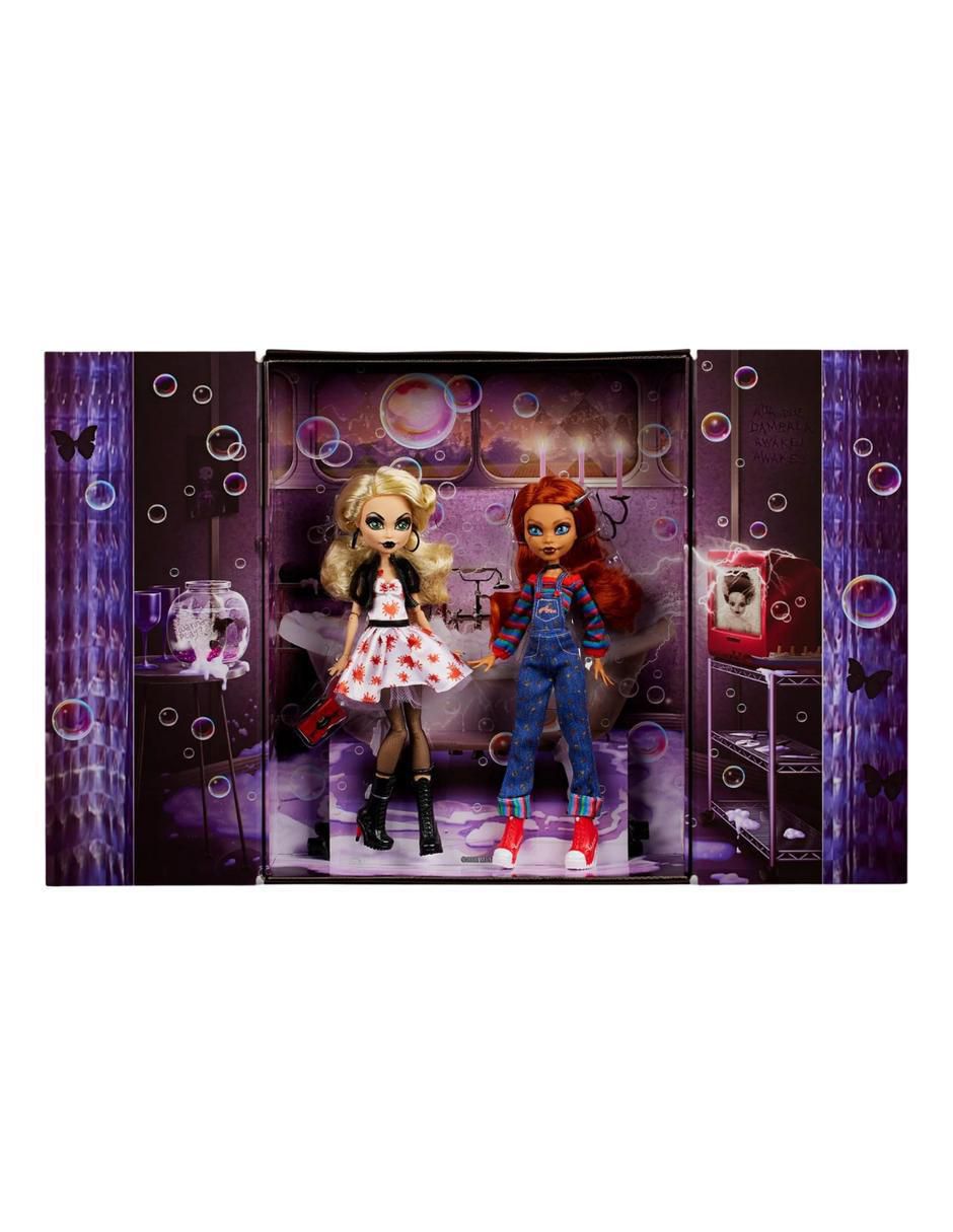 Set muñecas Skullector Chucky y Tiffany 5