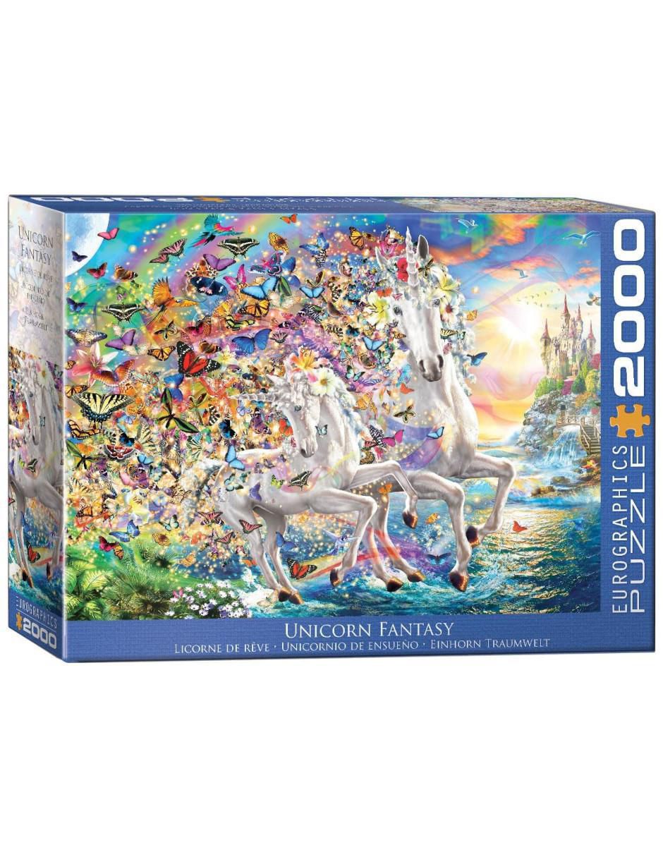 Rompecabezas Unicornios 2000 piezas 2