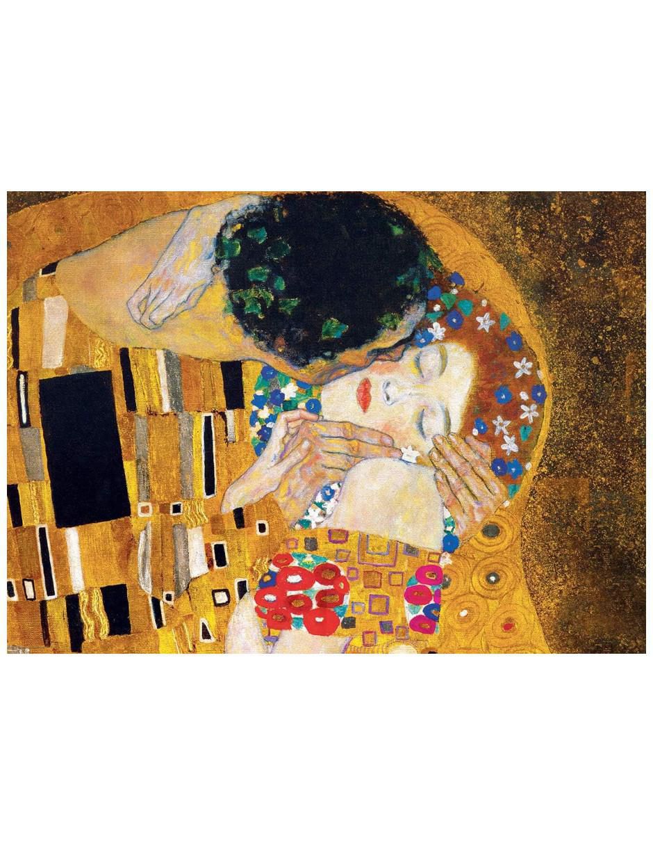 Rompecabezas Klimt: El beso 1000 piezas Rompecabezas Klimt: El beso 1000 piezas