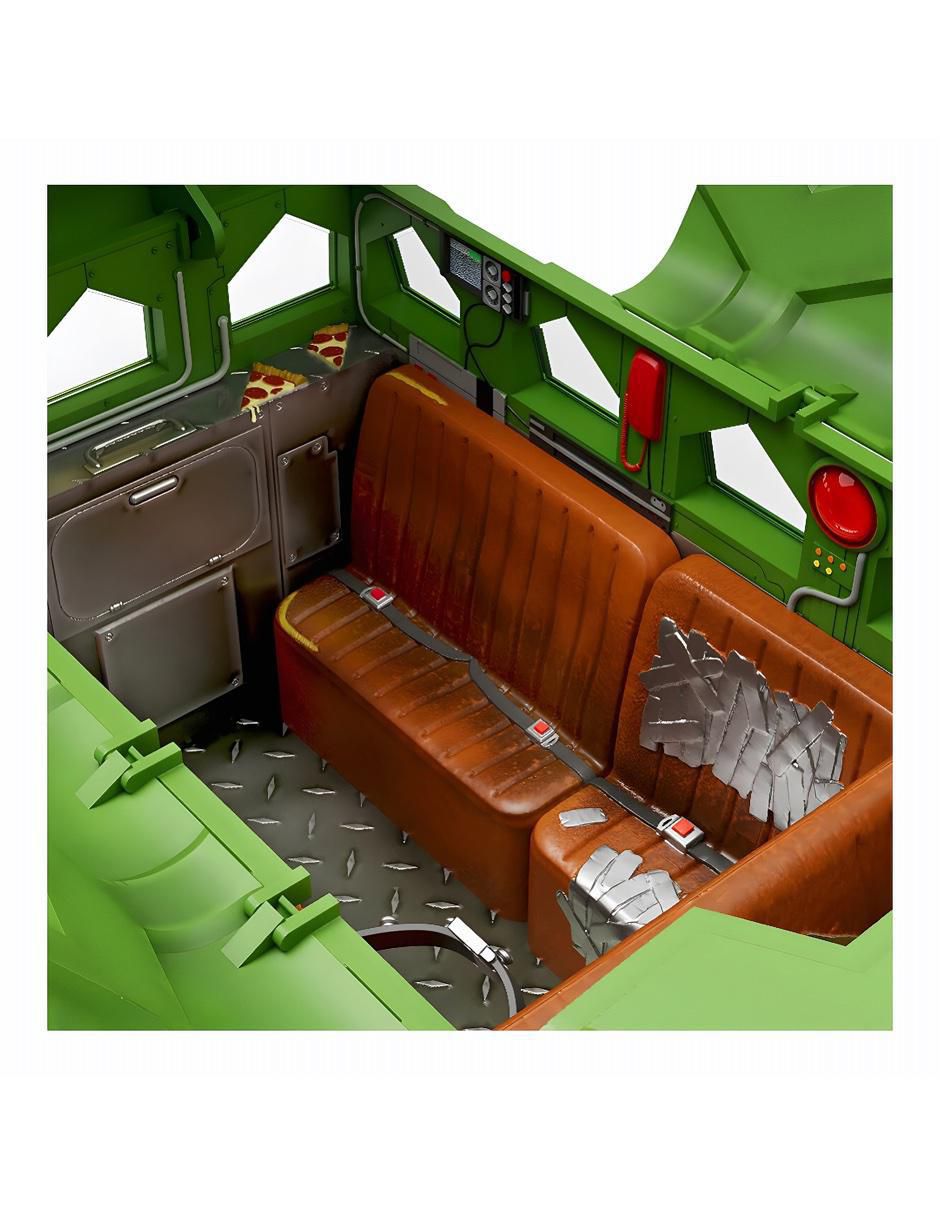 Auto a escala Teenage Mutant Ninja Turtles 4